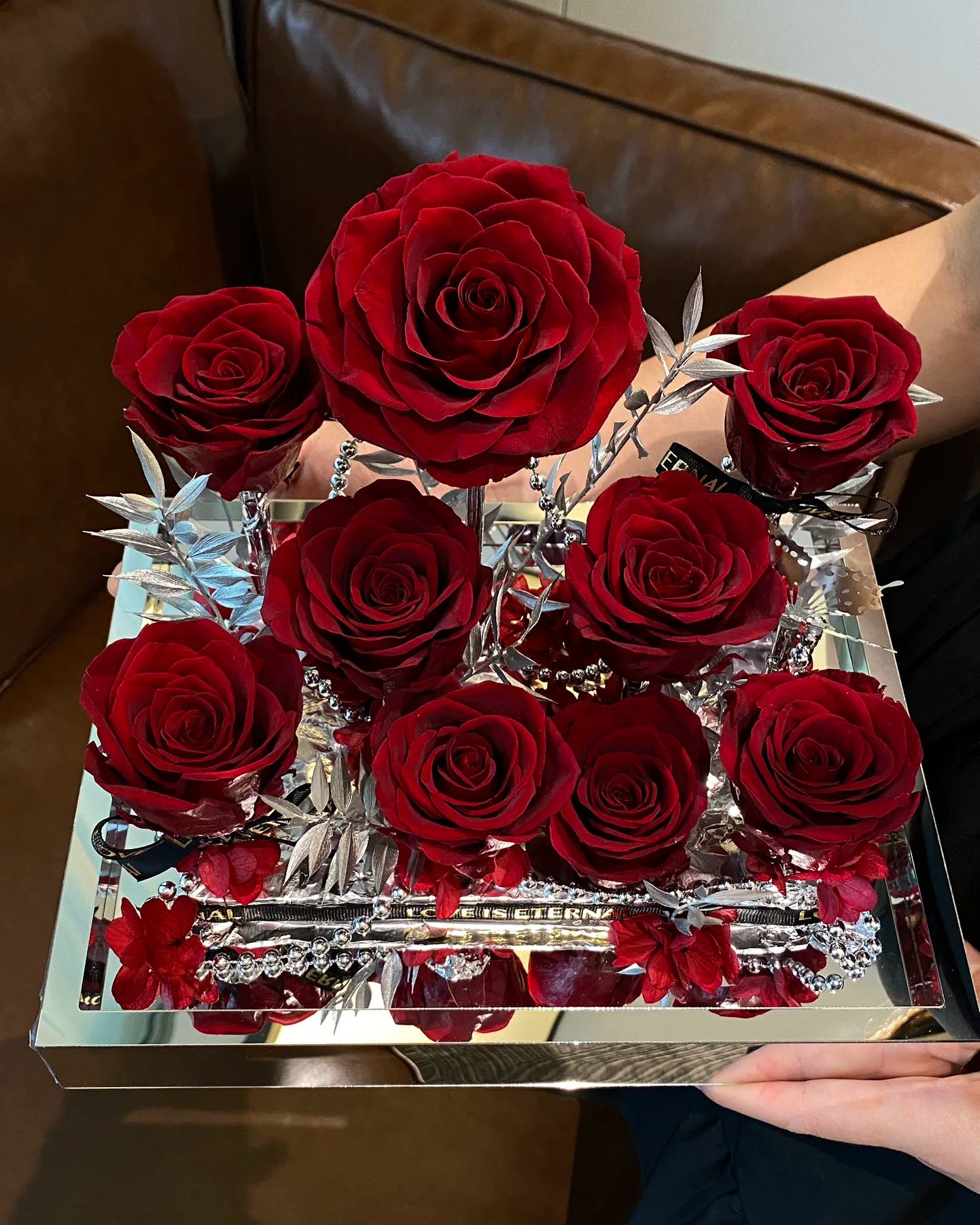 520 Valentine's Day Confession Gift Norman Garden Romantic Eternal Rose Gift to Girlfriend Wife Proposal Birthday Gift